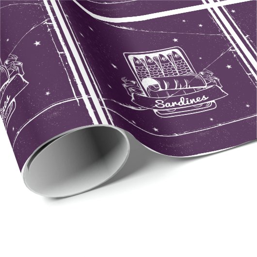 スズのイワシ動揺して ラッピングペーパー (ロールコーナー)