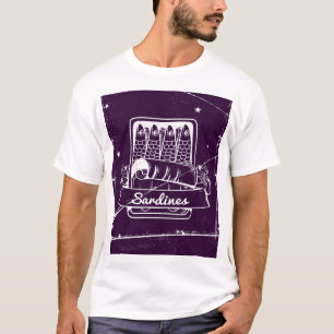スズのイワシ動揺して Tシャツ