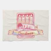 スズのイワシ キッチンタオル (横)