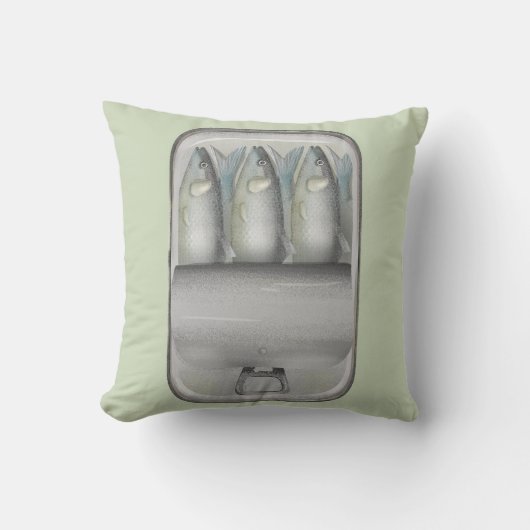 スズのイワシ クッション (正面)