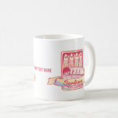 スズのイワシ コーヒーマグカップ (正面右)