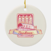 スズのイワシ セラミックオーナメント (裏面)