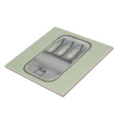 スズのイワシ タイル (側面)