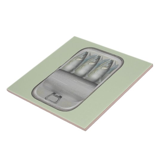 スズのイワシ タイル (側面)