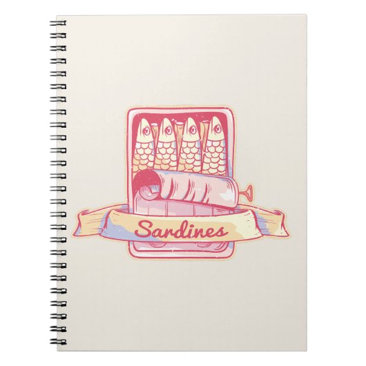 スズのイワシ ノートブック (正面)