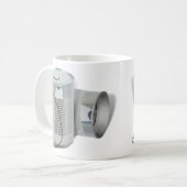 スズは電話できる（今は聞こえる？） コーヒーマグカップ (正面左)