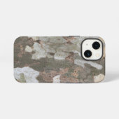スズカケノキ迷彩の木の樹皮パターン Case-Mate iPhoneケース (裏面横)