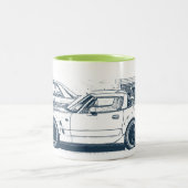 スズキカプチーノ(EA11R)マグカップ ツートーンマグカップ (中央)