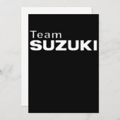 スズキチームS-Xxxl R GsxバイクTシャツ (正面/裏面)