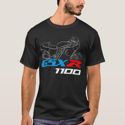 スズキ GSX-R 1100 1986-1988 Tシャツ (正面)
