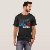 スズキ GSX-R 1100 1989-1992 Tシャツ (正面フル)
