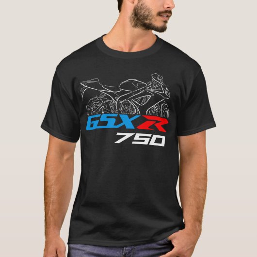 スズキ GSX-R 750 2006-2007 Tシャツ (正面)