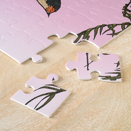 スズメが白鳥の願いを知る方法 ジグソーパズル (側面)