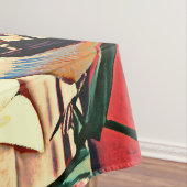 スズメとユリ テーブルクロス (インサイチュ)