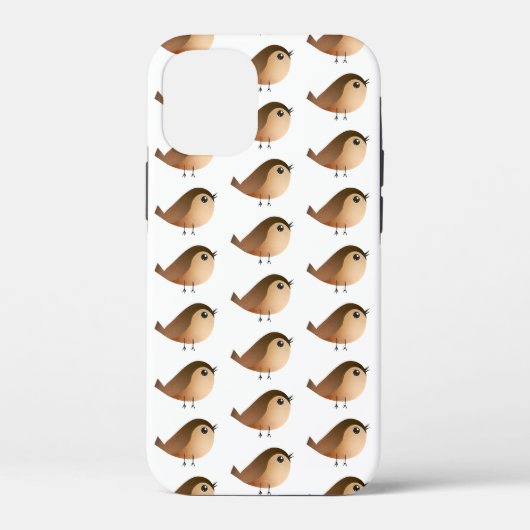 スズメのキャラクター Case-Mate iPhoneケース (裏面)