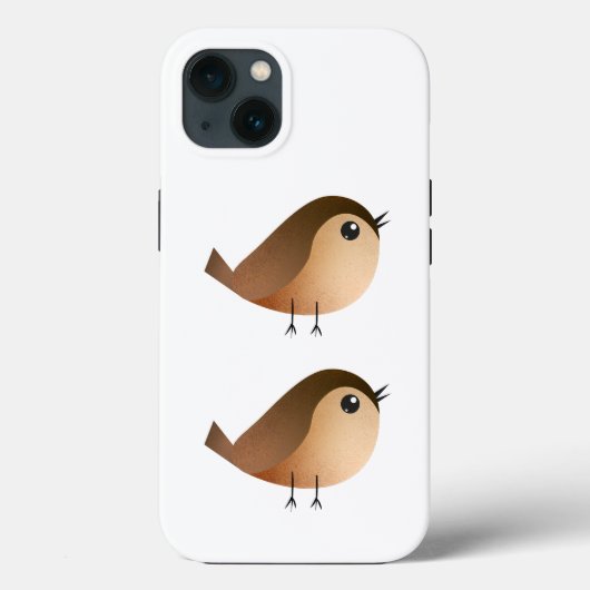 スズメのキャラクター Case-Mate iPhoneケース (裏面)