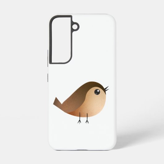 スズメのキャラクター SAMSUNG GALAXYケース (裏面)