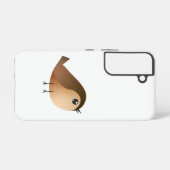 スズメのキャラクター SAMSUNG GALAXYケース (裏面横)