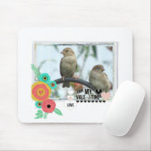 スズメのバレンタイン マウスパッド (マウス)