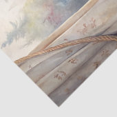 スズメのピンク色の牡丹が並ぶ、みすぼらしい夏の窓 薄葉紙 (詳細)