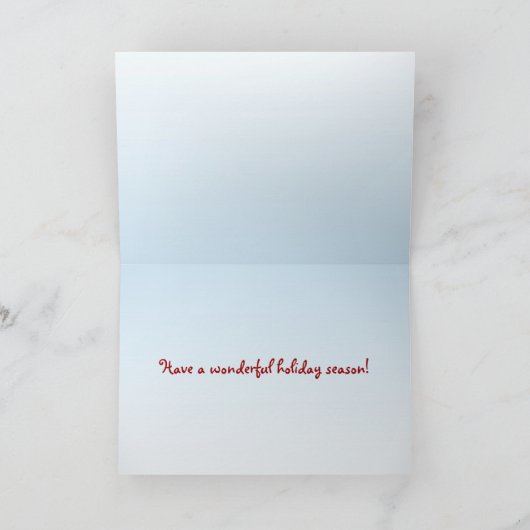 スズメの季節のごあいさつ シーズンカード (内部)