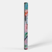 スズメの春の絵画 iPhoneケース (右側面)