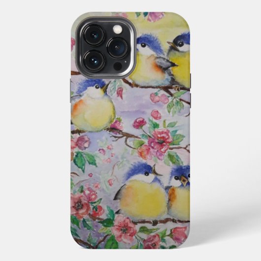 スズメの春 iPhoneケース (裏面)