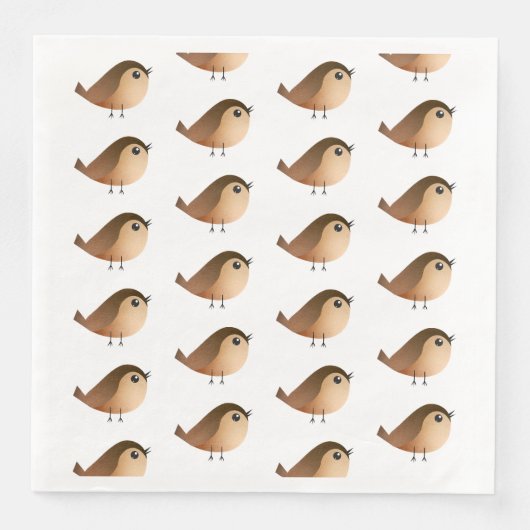 スズメの鳥の漫画 (正面)