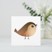 スズメの鳥の漫画 カード (スタンド正面)