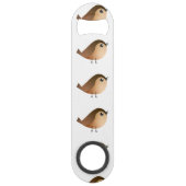 スズメの鳥の漫画 スピード栓抜き (裏面)