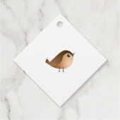 スズメの鳥の漫画 フェイバータグ (裏面)