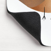 スズメの鳥の漫画 マウスパッド (コーナー)