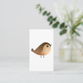 スズメの鳥の漫画 割引カード (スタンド正面)