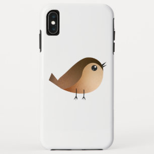 スズメの鳥の漫画 iPhone XS MAXケース