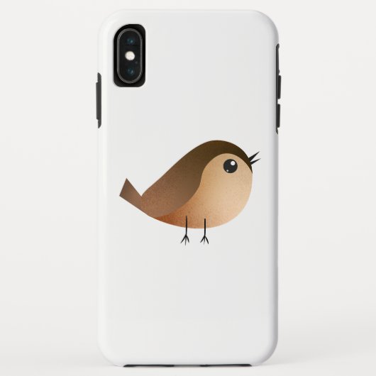 スズメの鳥の漫画 Case-Mate iPhoneケース (裏面)