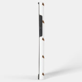 スズメの鳥の漫画 SAMSUNG GALAXYケース (右側面)