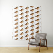 スズメの鳥 タペストリー (インサイチュ)