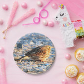 スズメの鳥 ペーパープレート (パーティー)