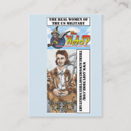 スズメバチのエヴァリンの鋭いトレーディングカード 名刺