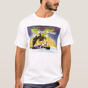 スズメバチの女性のTシャツ Tシャツ