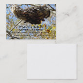 スズメバチの巣! Yikes! 名刺 (正面/裏面)