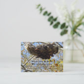 スズメバチの巣! Yikes! 名刺 (スタンド正面)