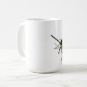 スズメバチの蜂のマグ コーヒーマグカップ (正面左)