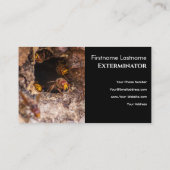 スズメバチ害虫駆除剤 名刺 (裏面)