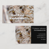 スズメバチ害虫駆除剤 名刺 (正面/裏面)