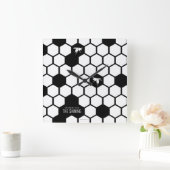 スズメバチ スクエア壁時計 (ホーム)