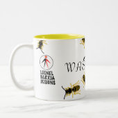 スズメバチ ツートーンマグカップ (左)