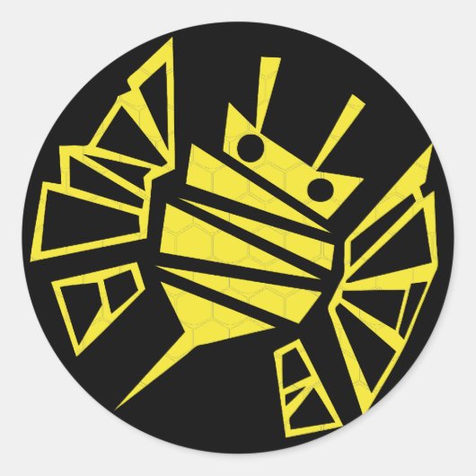 スズメバチ ラウンドシール (正面)