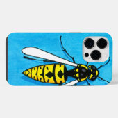 スズメバチ iPhoneケース (裏面横)