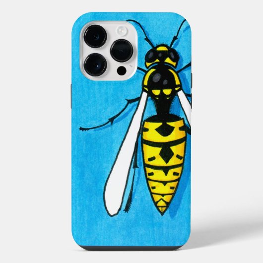 スズメバチ iPhoneケース (裏面)